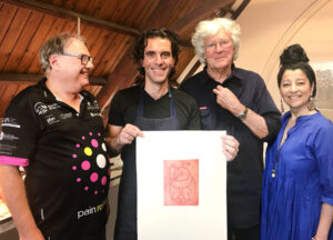 Trevor Barker, Theo Mantalvanos, Michael Leunig & Soula