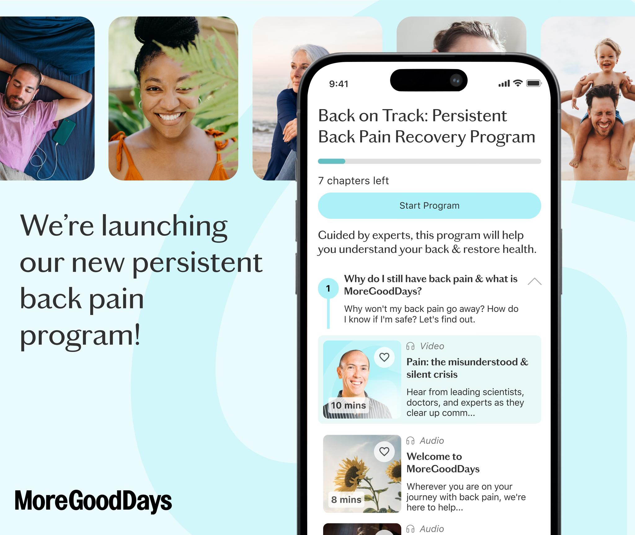 MoreGoodDays New Program